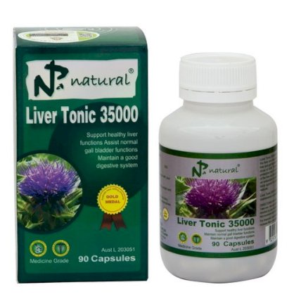 NPA Liver Tonic 35000mg Viên uống hỗ trợ chức năng gan 35000mg 90 Viên