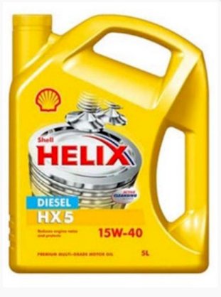 Động cơ xăng Shell Helix HX5 15W-40 (SLMFA2) - 4L