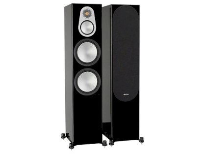 Loa Monitor Audio Silver 500 High Gloss Black (250W, Floorstanding)