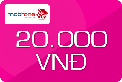 Thẻ điện thoại Mobifone 20.000