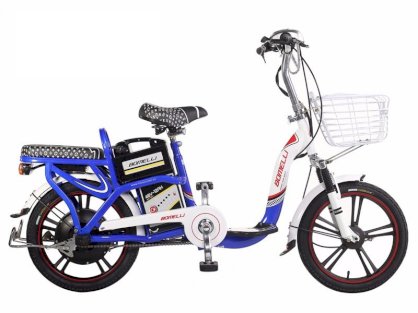 Xe đạp điện Hitasa Bomelli BC 18inch (Xanh dương)