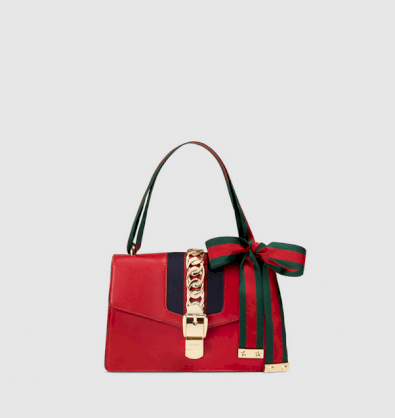 Túi Gucci hàng của Pháp năm 2016 MS 421882-1 màu đỏ