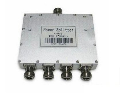 Power divider/combiner Tojoin 700-2700MHz,4 way