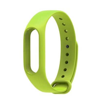 Dây đeo Silicon Miband 2 (Xanh neon)