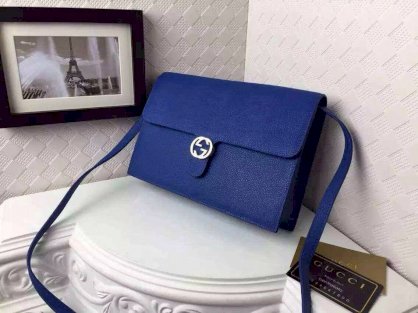Túi xách Gucci 2015 MS 2088 Size 26 màu xanh