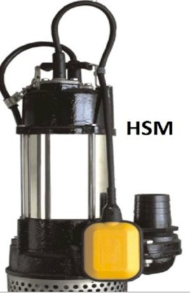 Bơm chìm hút nước thải có phao NTP HSM280-11.5 205 (T)
