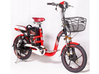 Xe đạp điện Draca Navi F4 18inh (Đỏ - đen)
