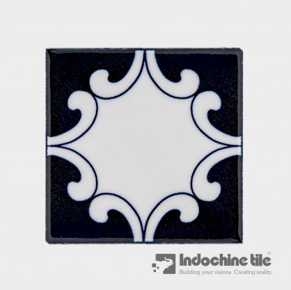 Gạch trang trí Blue White Tile QH1009