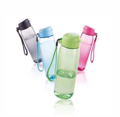 Bình nước Tupperware Lohas Flask hồng - Lychee 750ml