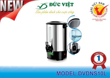 Bình đun nước công nghiệp Đức Việt DVDNS10L
