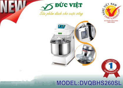 Máy trộn bột bánh Đức Việt DVQBHS260SL