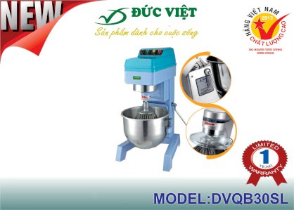 Máy trộn bột bánh Đức Việt DVQB30SL