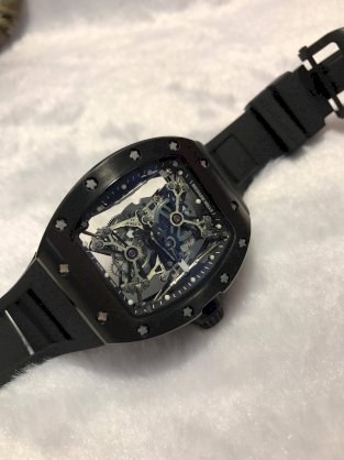Đồng hồ cơ nam dây cao su Richard Mille RM-02