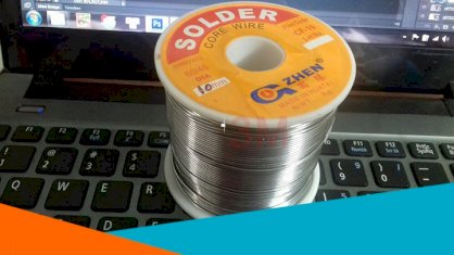 Thiếc hàn loại tốt Solder Gzhen cuộn 1kg đường kính 1mm