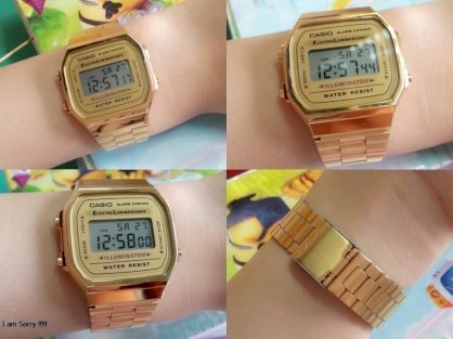 Đồng hồ Casio A168 nam nữ xách tay