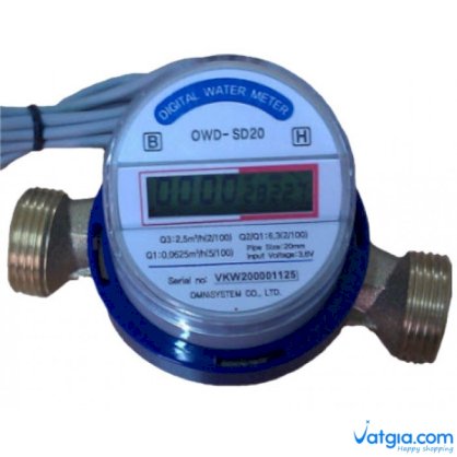 Đồng hồ đo lưu lượng nước dạng điện tử Omnisystem OWD-SD20