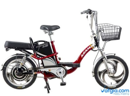 Xe đạp điện Asama EBK SH1801 - Đỏ