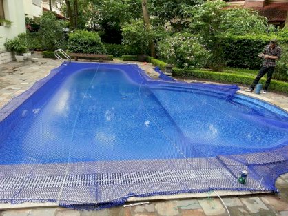 Lưới an toàn chắn bể bơi