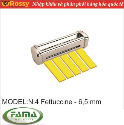 Máy cán mỳ Fama N.4 Fettuccine - 6,5 mm