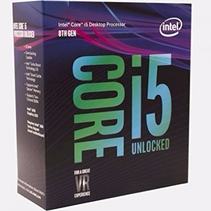 CPU Intel Core i5 8600K 3.6Ghz Turbo Up to 4.3Ghz / 9MB / 6 Cores, 6 Threads / Socket 1151 v2 (Coffee Lake )