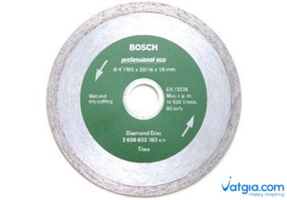 Đĩa cắt gạch, ngói Eco-line Bosch 2608602180 105 x 1.6 x 20/16mm