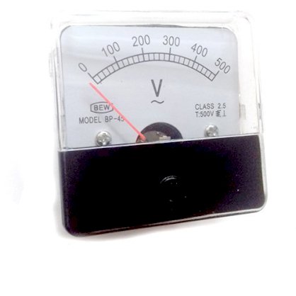 Đồng hồ đo vôn kế xoay chiều BEW 5x5x3.5Cm - AB 0-500VAC