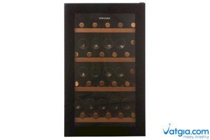 Tủ trữ rượu vang Vintec V30SGMEBK 30 chai