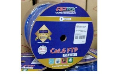 Cáp mạng APTEK CAT6 FTP 305M