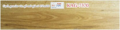 Gạch ốp lát vân gỗ Kiến An Gia KAG-7370 15x60cm