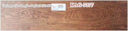 Gạch ốp lát vân gỗ Kiến An Gia KAG-7377 15x60cm
