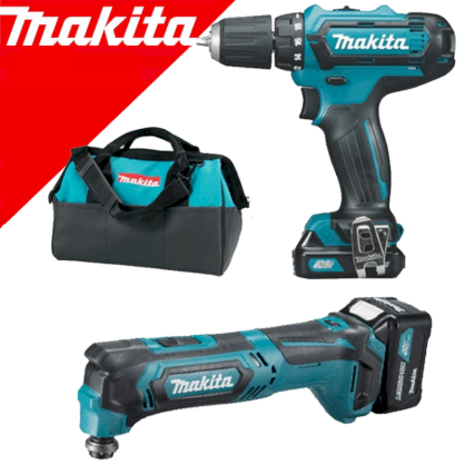 Bộ máy khoan cắt dùng pin Makita CLX206SX1 set (DF331DZ+TM30DZ)