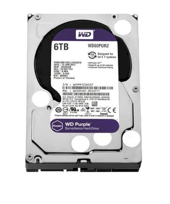 Ổ cứng chuyên dụng 6TB WESTERN PURPLE WD60PURZ