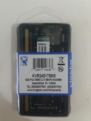 Ram Laptop Kingston 8GB DDR4 2400 MHz PC4 19200