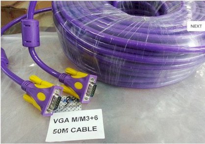 Cáp VGA B GO 50M 3 6 có chống nhiễu