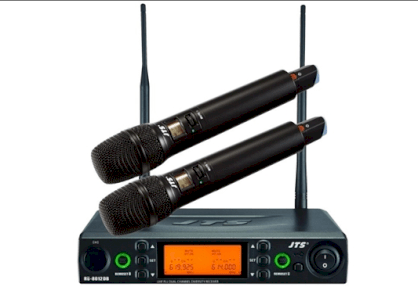 Bộ micro không dây cầm tay (2 mic) hiệu JTS RU-8012DB+RU850LTH