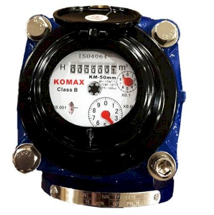Đồng hồ đo nước DN50 Komax nối Mặt bích