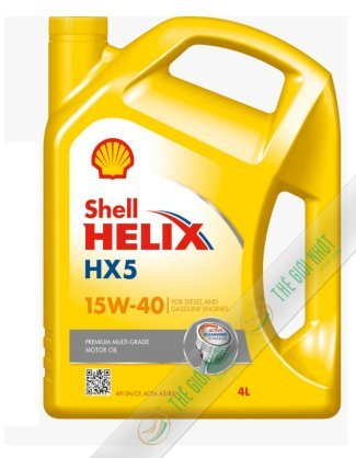 Nhớt động cơ Shell Helix HX5 15W-40 4L SP00079