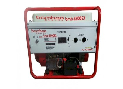 Máy phát điện Bamboo BmB 6500EX (5kW, xăng, đề)