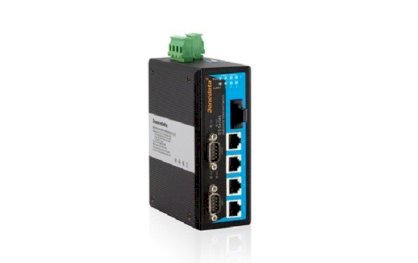 Switch công nghiệp 2 cổng RS-232 + 1 cổng quang + 4 cổng Ethernet 3onedata IES615-1F-2D(RS-232)