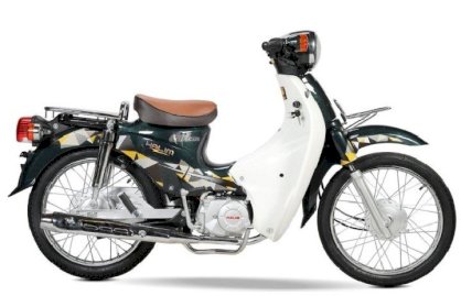 Xe cub 50C Halim màu xanh lá đậm