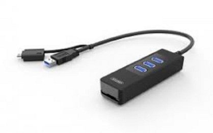 HUB USB 3P (3.0)+SD UNITEK OTG Y3048A