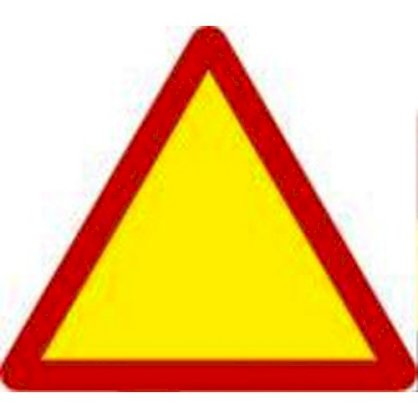 Biển báo hiệu giao thông báo nguy hiểm 246c chú ý chướng ngại vật tránh sang bên phải