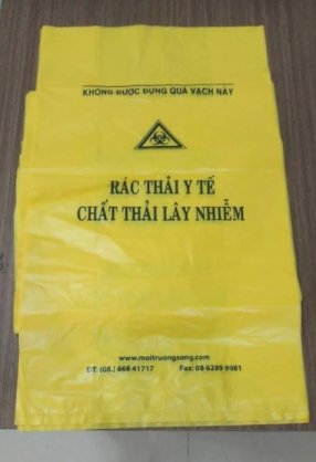 Túi đựng rác y tế tự hủy Khang Minh Phát TRH01