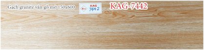 Gạch vân gỗ lát nền 15x60cm KAG-7442