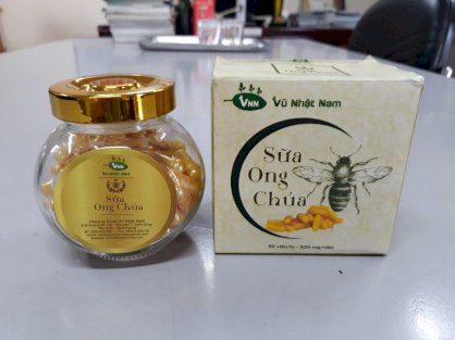 Sữa ong chúa dạng viên nang Vũ Nhật Nam