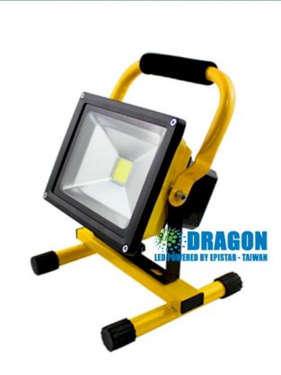 Đèn pha led sạc Dragon 30W