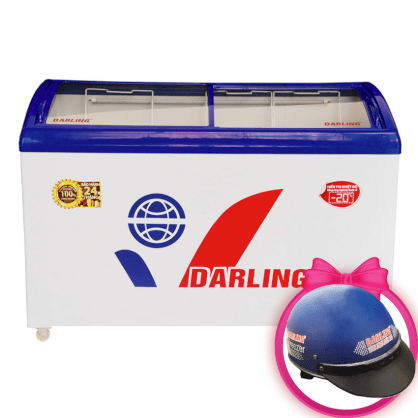 Tủ đông kiếng cong darling inverter  400 LÍT DMF-4079 KI-1 đồng (R134A)