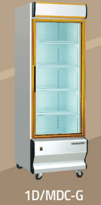 Tủ mát trưng bày 1 kiếng BERJAYA, MALAYSIA 1D/MDC-G