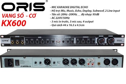 Vang cơ số Oris KX600