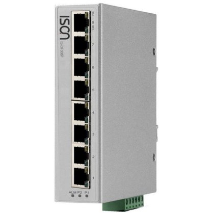 Switch POE công nghiệp Layer 2 DIN-Rail Mount Unmanaged IS-DF308P Series